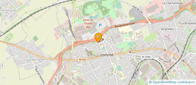localisation de l'entreprise MONSIEUR LAHCENE RAI à LILLE