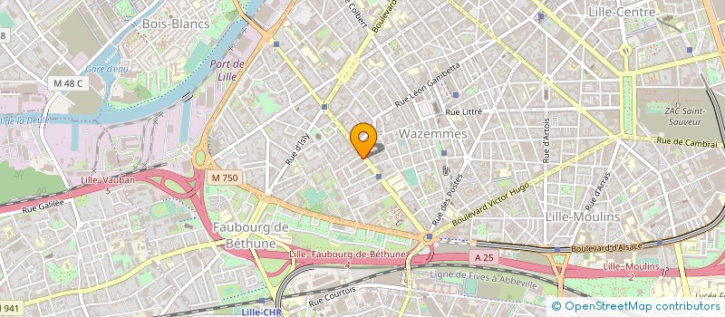 localisation de l'entreprise MONSIEUR LAHIM ACHAHBAR à LILLE