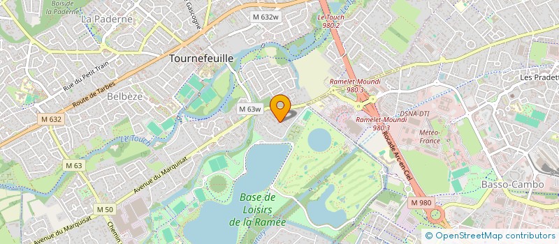 localisation de l'entreprise MONSIEUR LAHINIRIKO RAJOELITSIORY  TOURNEFEUILLE