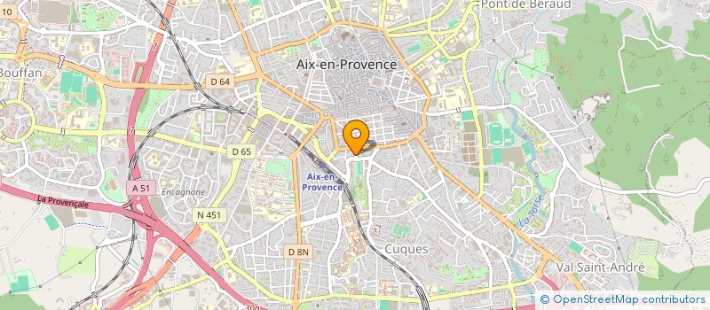 localisation de l'entreprise MONSIEUR LAHLOU BOUDJENNAD à AIX-EN-PROVENCE