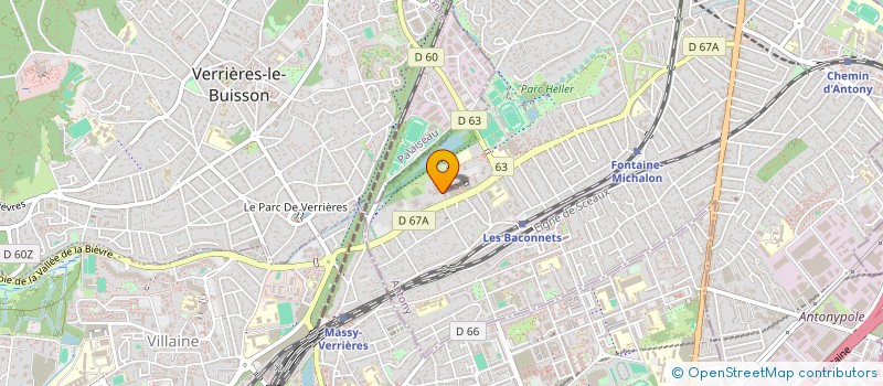 localisation de l'entreprise MONSIEUR LAHLOU IKKEN à ANTONY