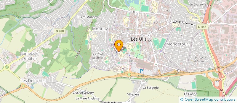 localisation de l'entreprise MONSIEUR LAHLOU MERIDJI à LES ULIS