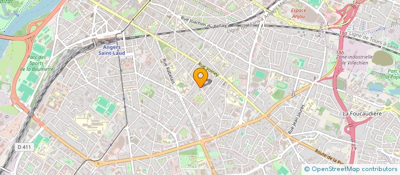 localisation de l'entreprise MONSIEUR LAHMAR MOKHMAR à ANGERS