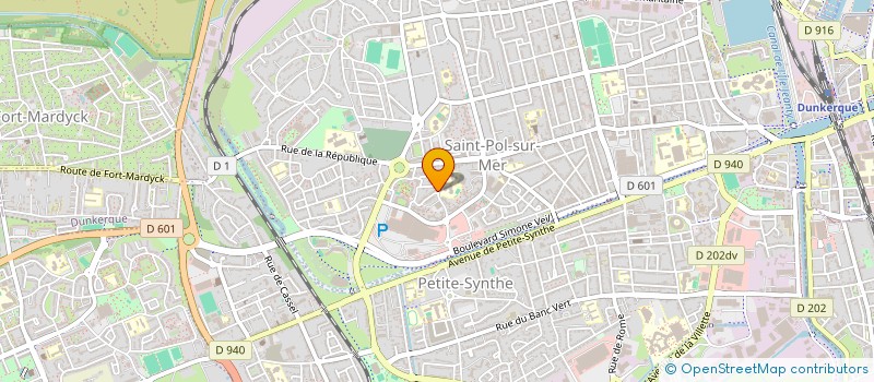 localisation de l'entreprise MONSIEUR LAHMIDI MELLAHI à DUNKERQUE