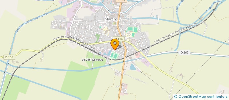 localisation de l'entreprise MONSIEUR LAHORIE RECHAIN  MARANS