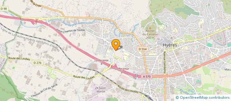 localisation de l'entreprise MONSIEUR LAHOUARI ANSEUR à HYERES