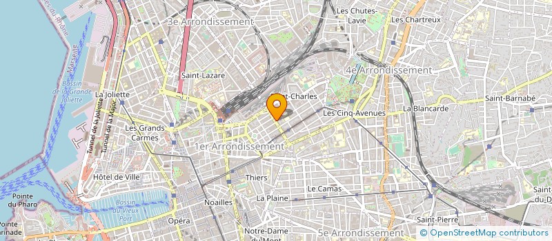 localisation de l'entreprise MONSIEUR LAHOUARI BELAOUNI à MARSEILLE