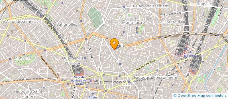 localisation de l'entreprise MONSIEUR LAHOUARI BELBACHIR  PARIS
