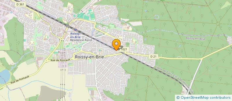 localisation de l'entreprise MONSIEUR LAHOUARI BELGHARBI  ROISSY-EN-BRIE