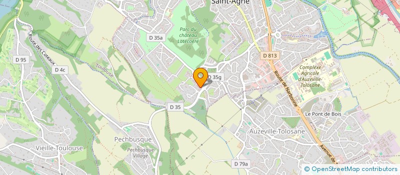 localisation de l'entreprise MONSIEUR LAHOUARI BENARROUM KENNICHE  RAMONVILLE-SAINT-AGNE