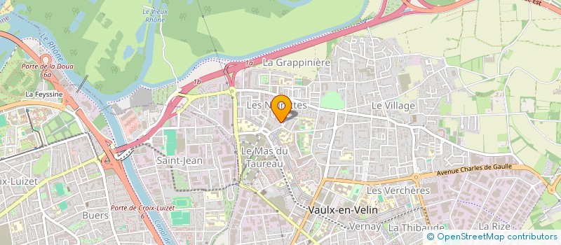 localisation de l'entreprise MONSIEUR LAHOUARI CHALABI  VAULX-EN-VELIN