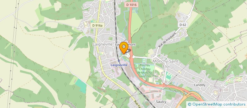 localisation de l'entreprise MONSIEUR LAHOUARI FEKIR  MONCHY-SAINT-ELOI