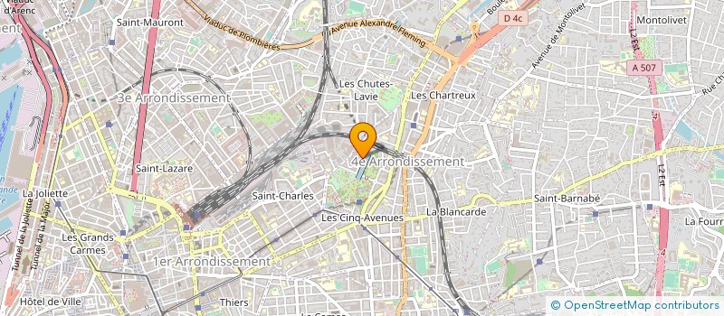 localisation de l'entreprise MONSIEUR LAHOUARI KHALIFA à MARSEILLE