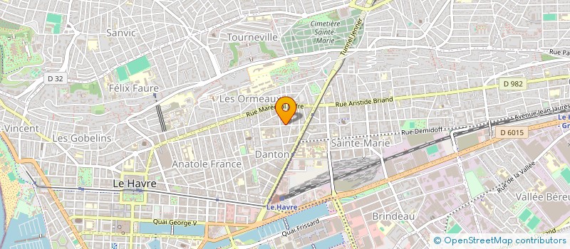 localisation de l'entreprise MONSIEUR LAHOUARI MAMMAR à LE HAVRE