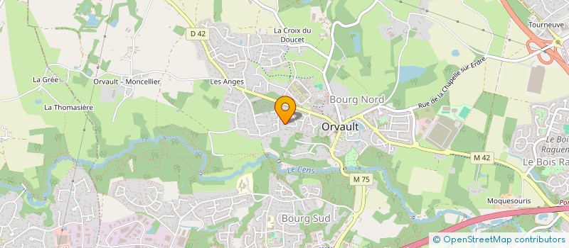 localisation de l'entreprise MONSIEUR LAHOUARI MESSABIH à ORVAULT