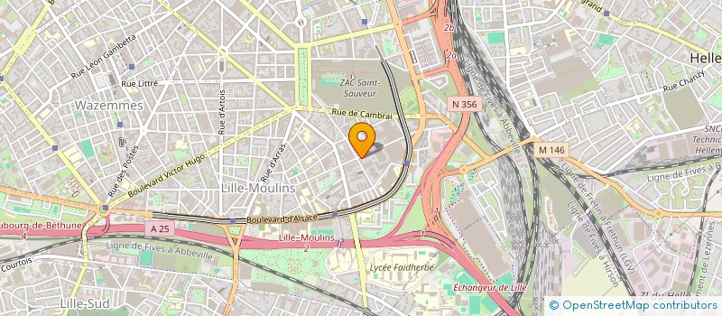 localisation de l'entreprise MONSIEUR LAHOUARI MESSAOUDI à LILLE