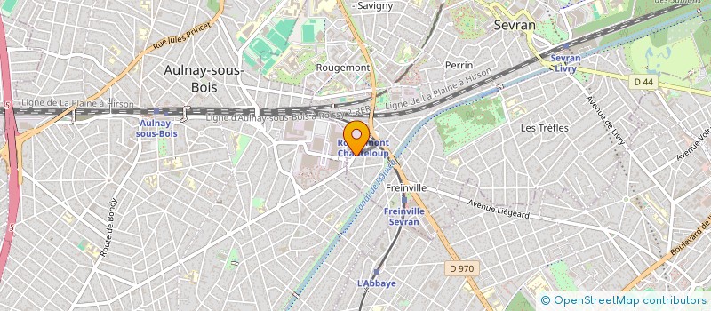 localisation de l'entreprise MONSIEUR LAHOUARI MEZIANE à SEVRAN