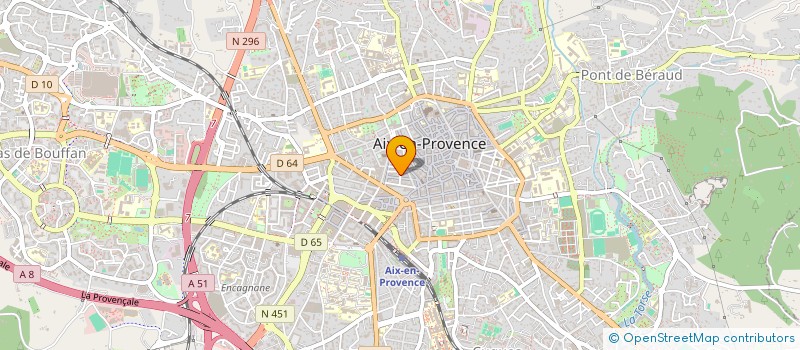 localisation de l'entreprise MONSIEUR LAHOUARI OUARIACH à AIX-EN-PROVENCE