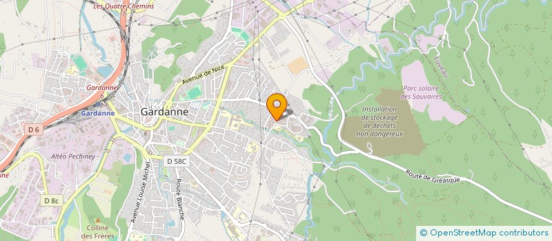 localisation de l'entreprise MONSIEUR LAHOUARI SENOUCI à GARDANNE