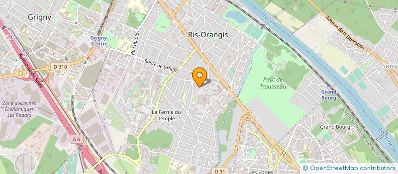 localisation de l'entreprise MONSIEUR LAHOUARI YAHIA à RIS-ORANGIS