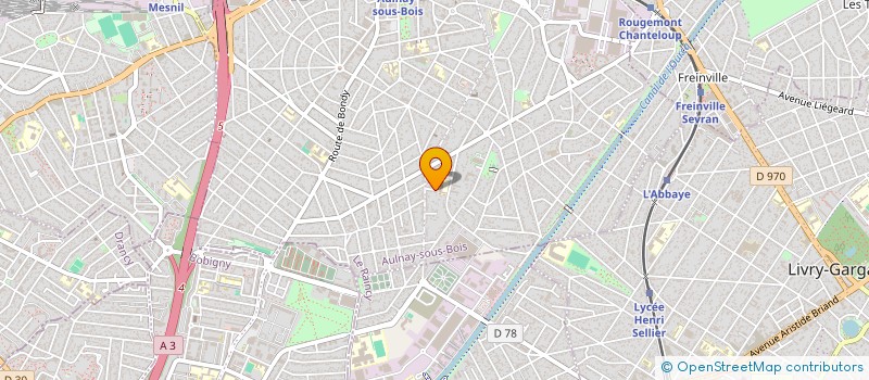 localisation de l'entreprise MONSIEUR LAHOUARI ZERROUKI à AULNAY SOUS BOIS
