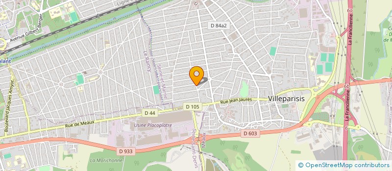 localisation de l'entreprise MONSIEUR LAHOUCINE AALOULOU à VILLEPARISIS