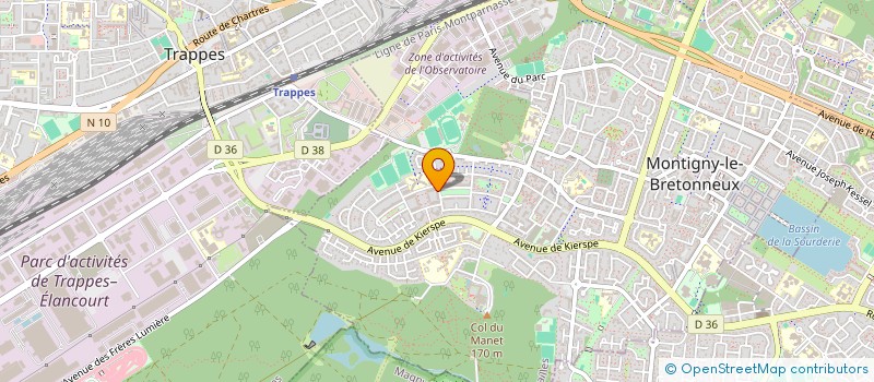 localisation de l'entreprise MONSIEUR LAHOUCINE AYKHLF OUARZAN  MONTIGNY-LE-BRETONNEUX