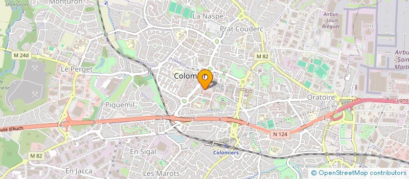 localisation de l'entreprise MONSIEUR LAHOUCINE BELKAS à COLOMIERS