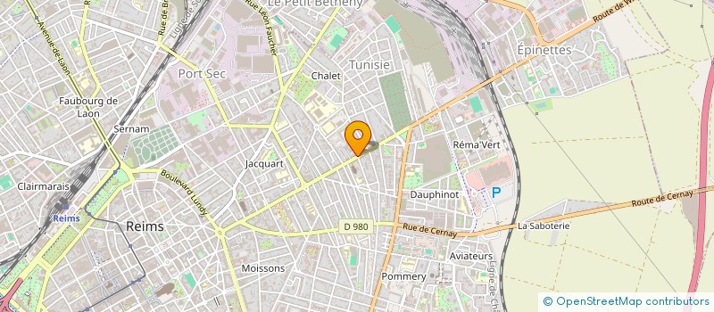 localisation de l'entreprise MONSIEUR LAHOUCINE BERTIT à REIMS