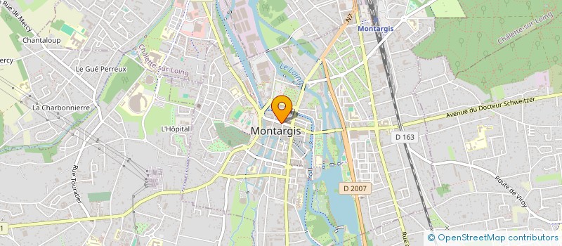 localisation de l'entreprise MONSIEUR LAHOUCINE BIROUK à MONTARGIS