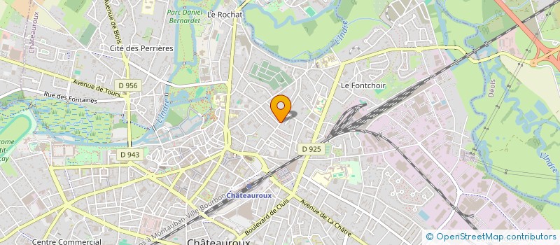 localisation de l'entreprise MONSIEUR LAHOUCINE BOUTRAMT à CHATEAUROUX