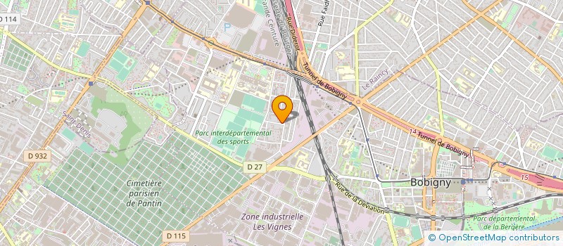 localisation de l'entreprise MONSIEUR LAHOUCINE CHMILLA à BOBIGNY