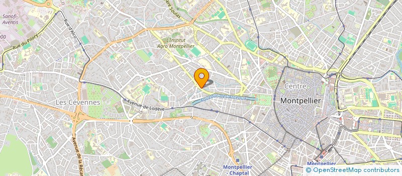 localisation de l'entreprise MONSIEUR LAHOUCINE EZZEROUALI à MONTPELLIER