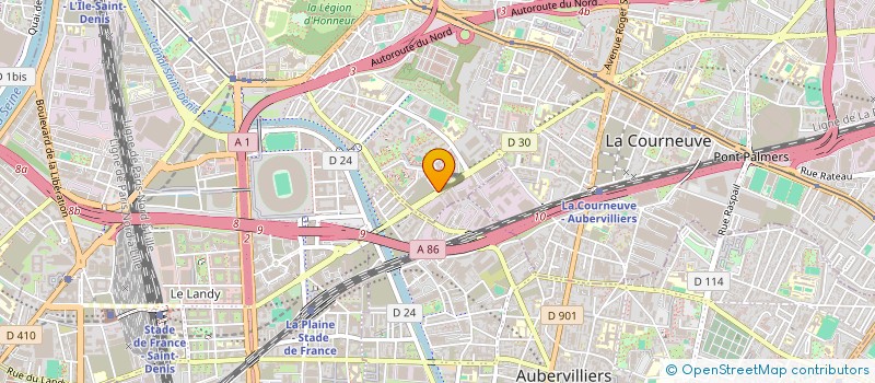localisation de l'entreprise MONSIEUR LAHOUCINE IDOUBELLA à SAINT-DENIS