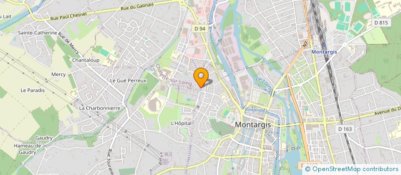 localisation de l'entreprise MONSIEUR LAHOUCINE IZOUBRIK à CHALETTE-SUR-LOING