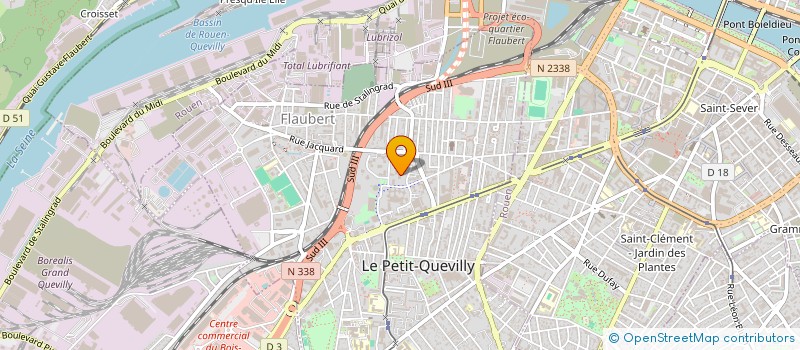 localisation de l'entreprise MONSIEUR LAHOUCINE KHOUYA à LE PETIT-QUEVILLY