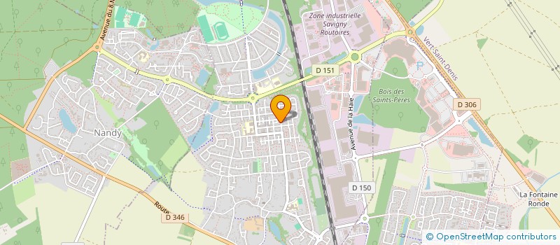 localisation de l'entreprise MONSIEUR LAHOUCINE LABIB  SAVIGNY-LE-TEMPLE