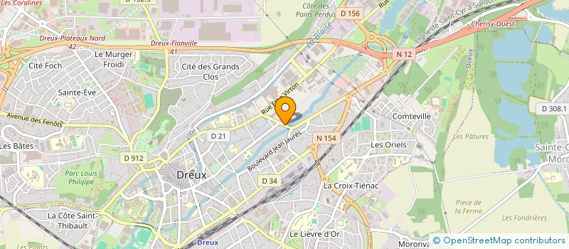 localisation de l'entreprise MONSIEUR LAHOUCINE MAAKI à DREUX