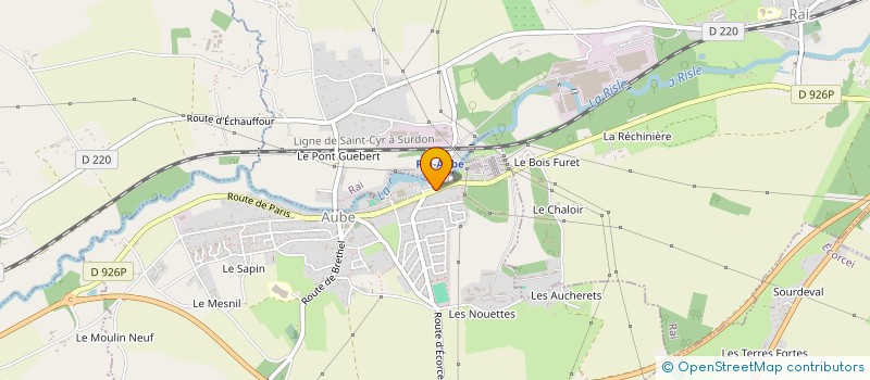 localisation de l'entreprise MONSIEUR LAHOUCINE OUHNIA à AUBE