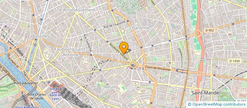 localisation de l'entreprise MONSIEUR LAHOUCINE OUKSTOU  PARIS