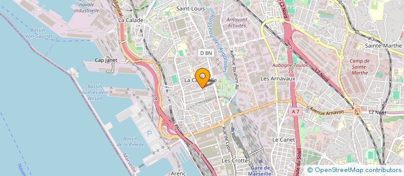 localisation de l'entreprise MONSIEUR LAHOUCINE OUNIL à MARSEILLE