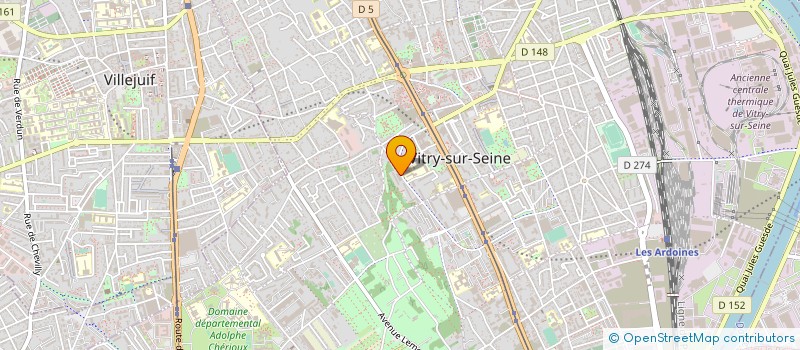 localisation de l'entreprise MONSIEUR LAHOUCINE SABRI à VITRY-SUR-SEINE