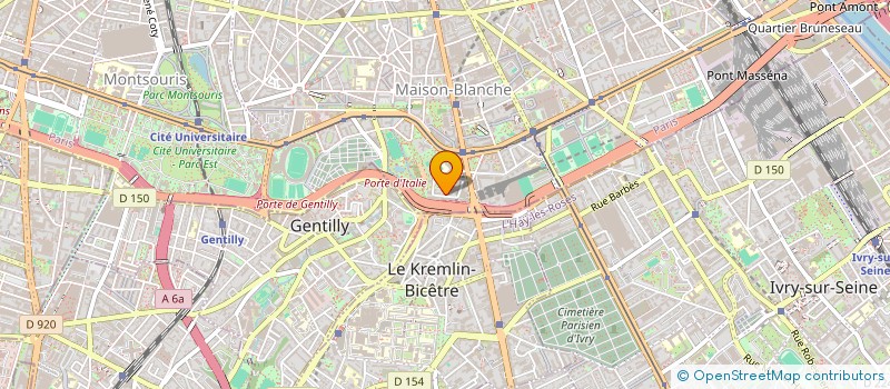 localisation de l'entreprise MONSIEUR LAHOUICNE AANZOUR  PARIS