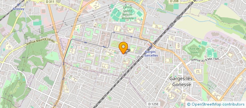 localisation de l'entreprise MONSIEUR LAHOUSSAINE GRI à SARCELLES