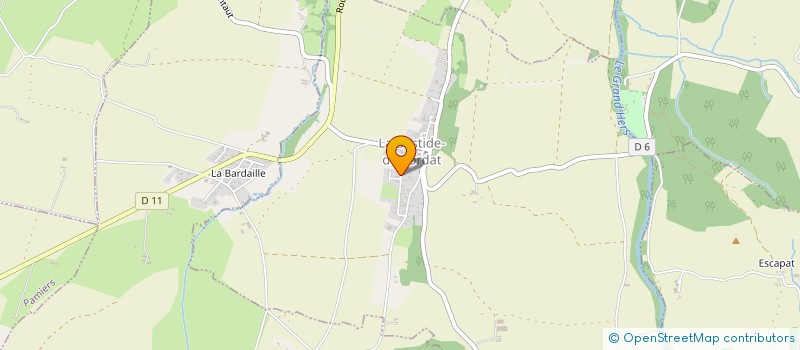localisation de l'entreprise MONSIEUR LAHSEN ABIDI à LA BASTIDE-DE-LORDAT
