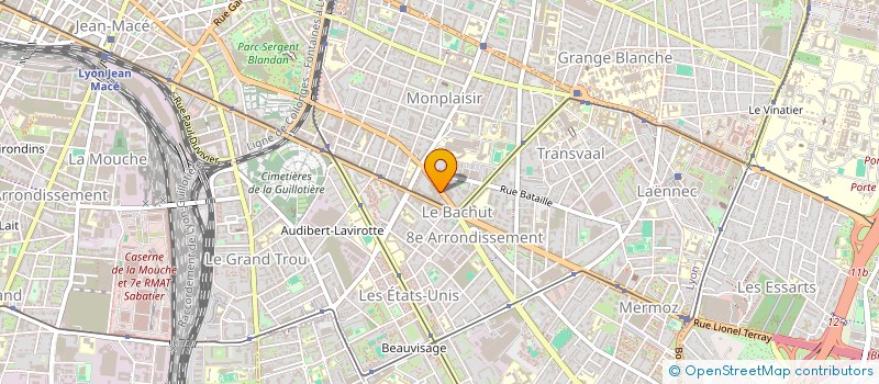 localisation de l'entreprise MONSIEUR LAHSEN BENBARKA  LYON