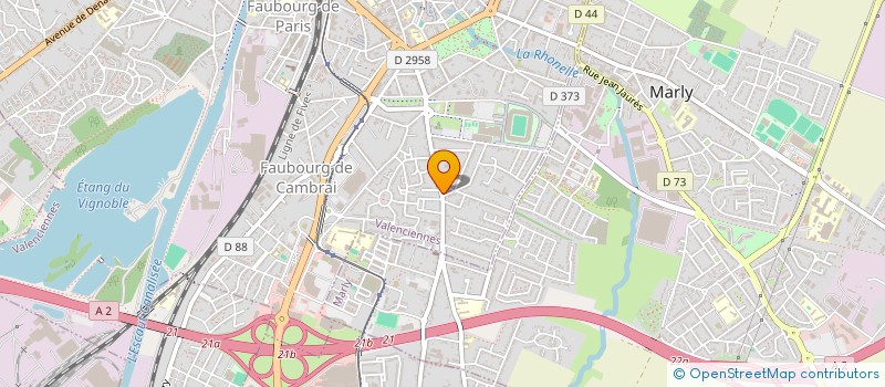 localisation de l'entreprise MONSIEUR LAHSEN NAIT ELLOU à VALENCIENNES