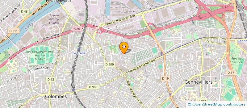 localisation de l'entreprise MONSIEUR LAHSEN TAKOUCHT à ASNIERES-SUR-SEINE