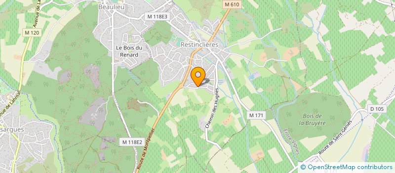 localisation de l'entreprise MONSIEUR LAHSSAN EL OUSTANI  RESTINCLIERES