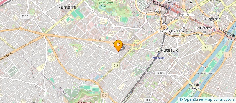 localisation de l'entreprise MONSIEUR LAHSSEN HANANE  NANTERRE